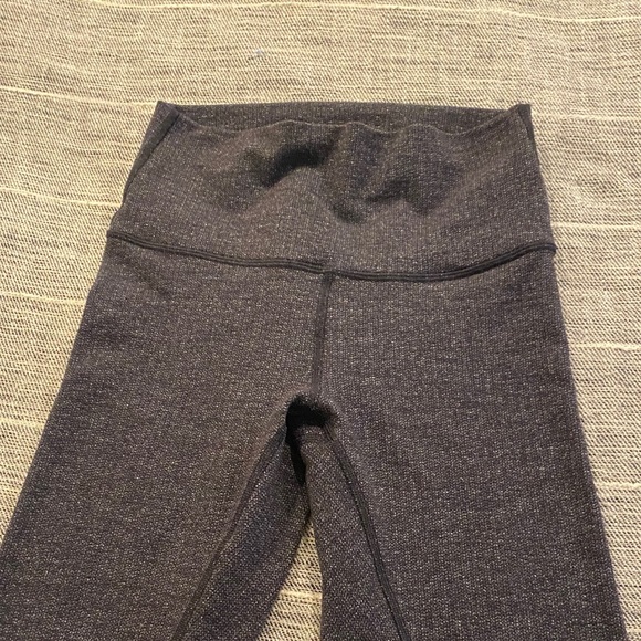 Lululemon 28” Dark Grey Leggings - Picture 2 of 7